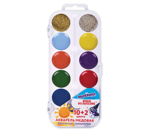 Краски акварельные ЮНЛАНДИЯ 