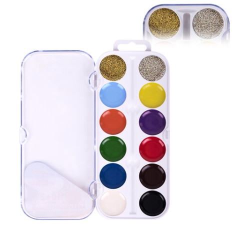 Краски акварельные ЮНЛАНДИЯ 