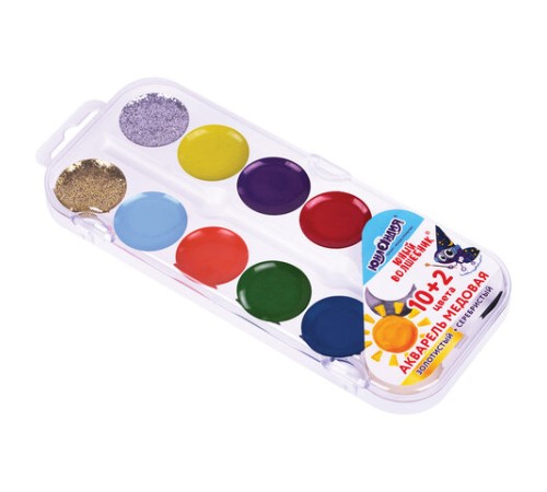 Краски акварельные ЮНЛАНДИЯ 