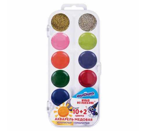 Краски акварельные ЮНЛАНДИЯ 