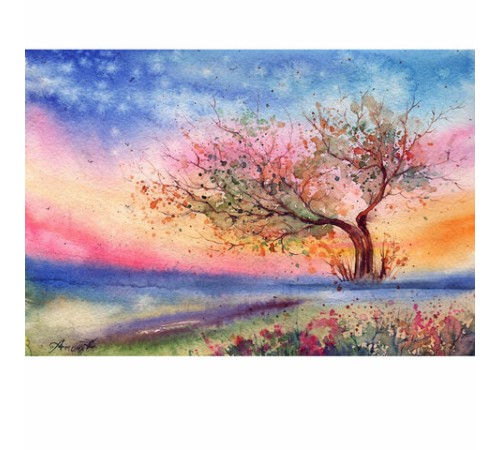 Краски акварельные ЮНЛАНДИЯ 