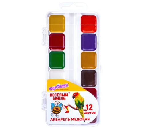 Краски акварельные ЮНЛАНДИЯ 