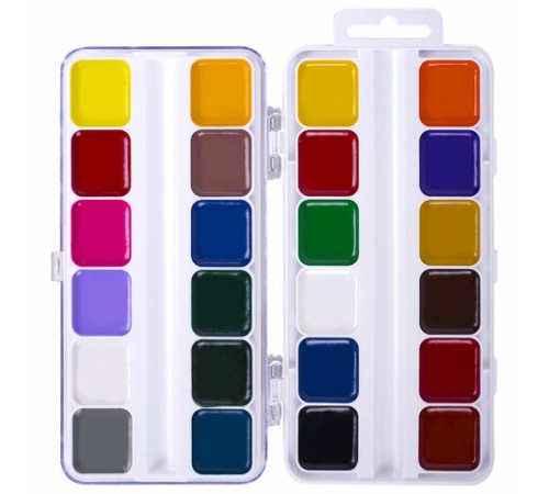 Краски акварельные ЮНЛАНДИЯ 