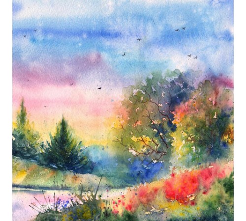 Краски акварельные BRAUBERG 