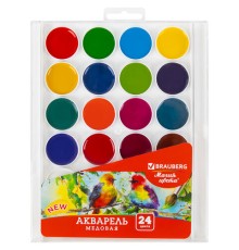 Краски акварельные BRAUBERG 