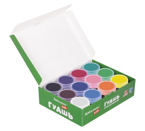 Гуашь BRAUBERG KIDS 