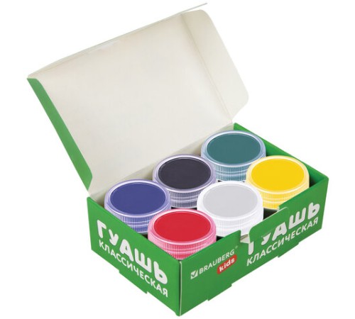 Гуашь BRAUBERG KIDS 