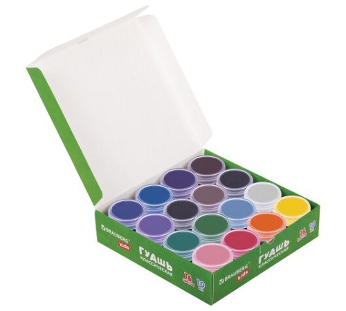 Гуашь BRAUBERG KIDS 