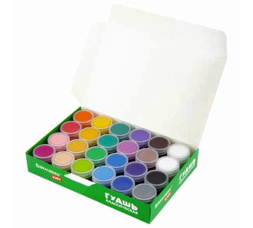 Гуашь BRAUBERG KIDS 