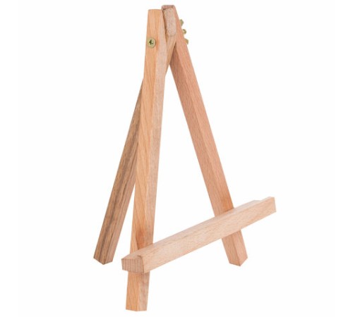 Мольберт настольный из бука 18х23 см, высота холста до 25 см, BRAUBERG ART CLASSIC, 192401