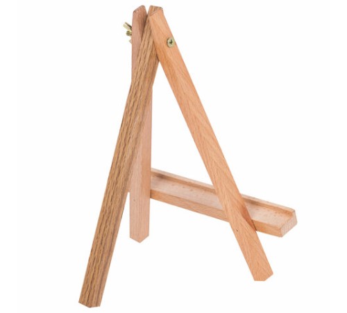 Мольберт настольный из бука 18х23 см, высота холста до 25 см, BRAUBERG ART CLASSIC, 192401