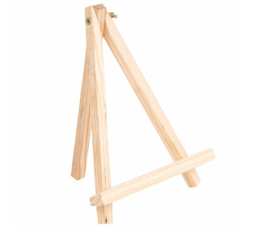 Мольберт настольный из сосны 18х23 см, высота холста до 25 см, BRAUBERG ART DEBUT, 192402