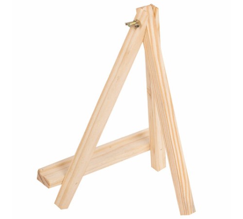 Мольберт настольный из сосны 18х23 см, высота холста до 25 см, BRAUBERG ART DEBUT, 192402