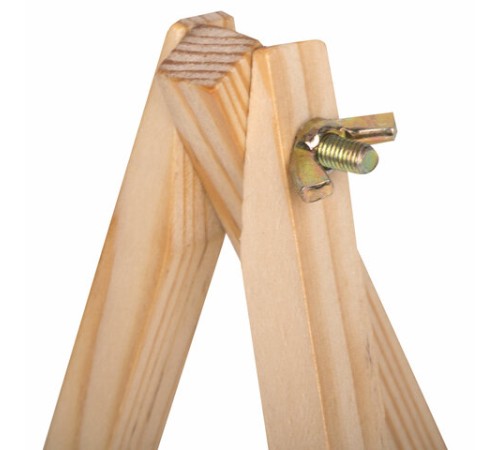 Мольберт настольный из сосны 18х23 см, высота холста до 25 см, BRAUBERG ART DEBUT, 192402