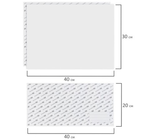 Холсты на картоне НАБОР 20 штук, 280 г/м2, грунт, 100% хлопок, BRAUBERG ART CLASSIC, 192431