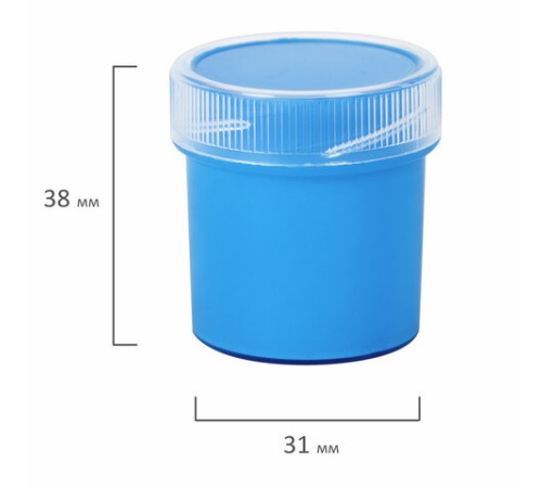 Краски акриловые НЕОНОВЫЕ для рисования и творчества 6 цветов по 20 мл, BRAUBERG HOBBY, 192438