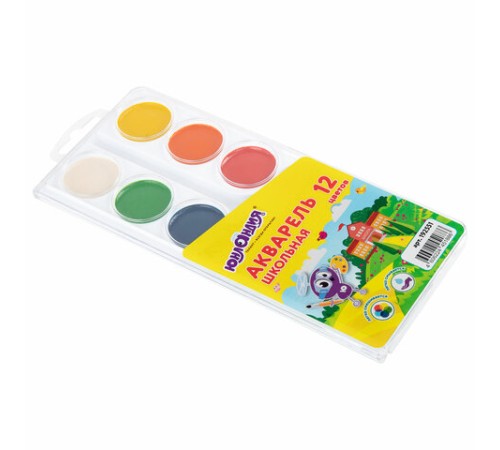 Краски акварельные ЮНЛАНДИЯ 