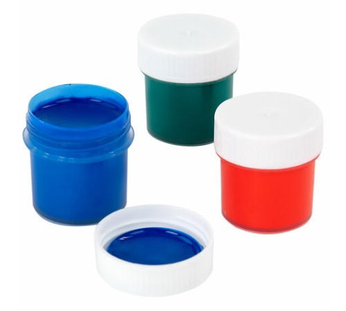 Краски акриловые для рисования и творчества 6 цветов по 20 мл, BRAUBERG, 192562