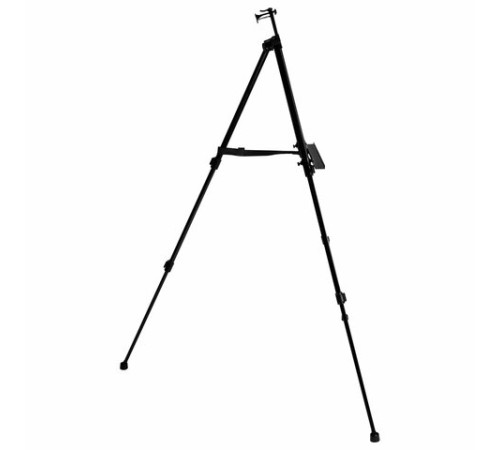 Мольберт-тренога металл переносной телескопический 110х164х91 см, чехол, BRAUBERG ART BASIC, 192576