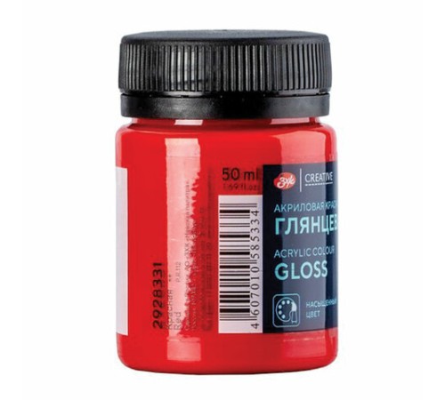 Краска акриловая глянцевая 