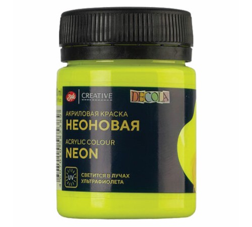 Краска акриловая флуоресцентная 