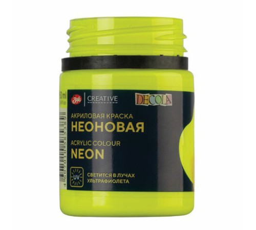 Краска акриловая флуоресцентная 