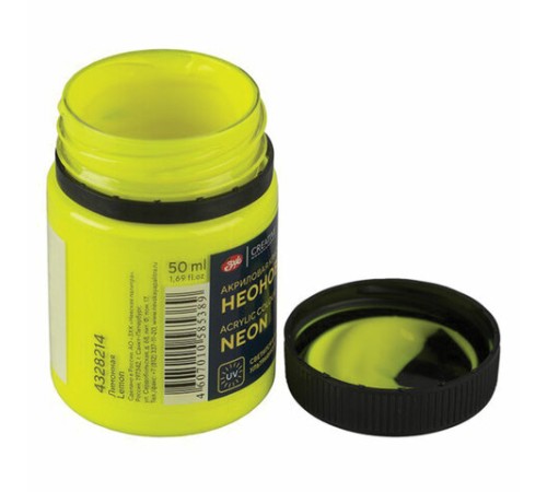 Краска акриловая флуоресцентная 