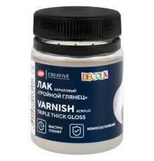 Лак акриловый тройной глянец 