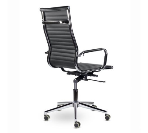 Кресло офисное BRABIX PREMIUM "Intense EX-531", экокожа, хром, черное, 532540