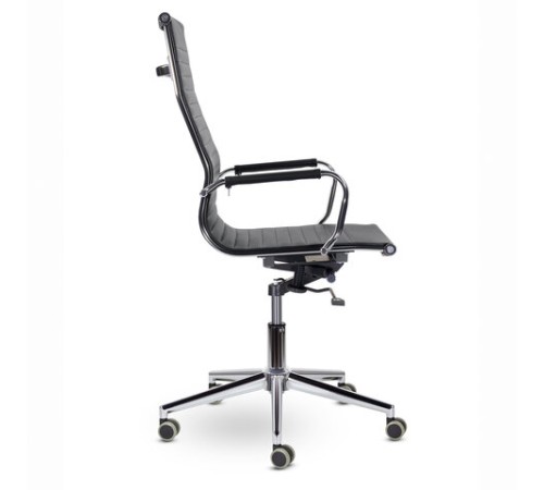 Кресло офисное BRABIX PREMIUM "Intense EX-531", экокожа, хром, черное, 532540