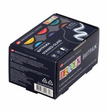 Краски акриловые для витража 