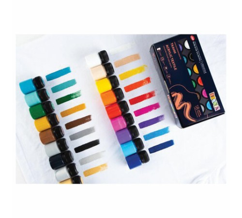 Краски по ткани акриловые 