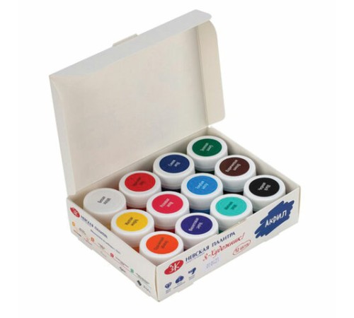 Краски акриловые глянцевые 