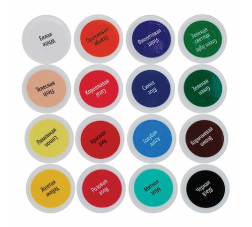 Краски акриловые глянцевые 