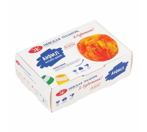 Краски акриловые глянцевые 