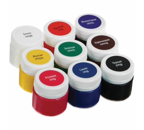 Краски по ткани акриловые 