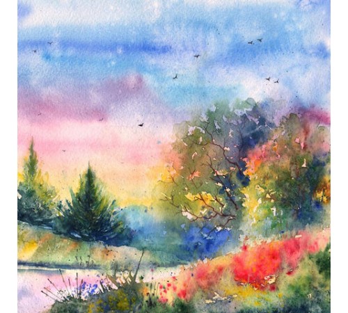 Краски акварельные BRAUBERG 