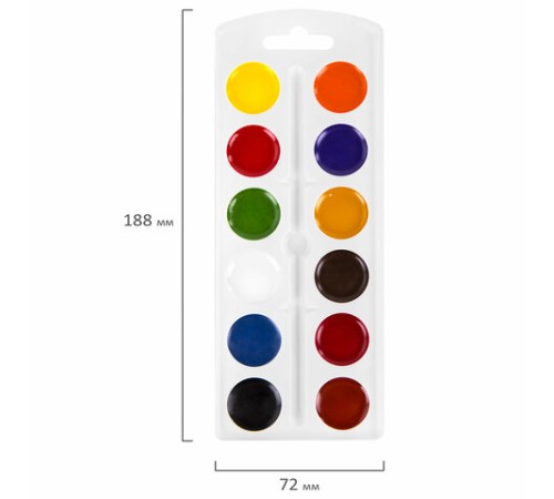 Краски акварельные ПИФАГОР 