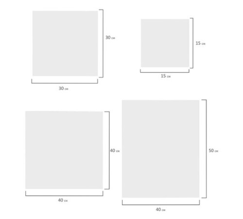 Холсты на картоне НАБОР 30 штук в коробе, хлопок, грунт, 280 г/м2, BRAUBERG ART CLASSIC, 192663