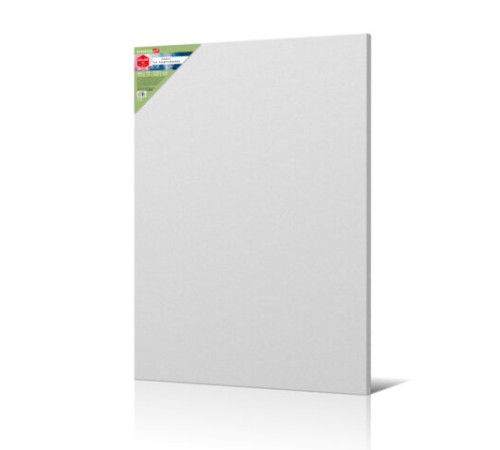 Холст на подрамнике BRAUBERG ART BASIC, 60х80 см, 280 г/м2, хлопок, мелкое зерно, грунт, 192669