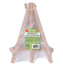 Мольберт настольный из пихты, 18х24 см, высота холста до 25 см, BRAUBERG ART BASIC, 192682