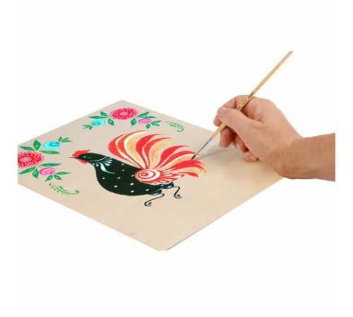 Кисть BRAUBERG, белка, круглая, № 2, 200179