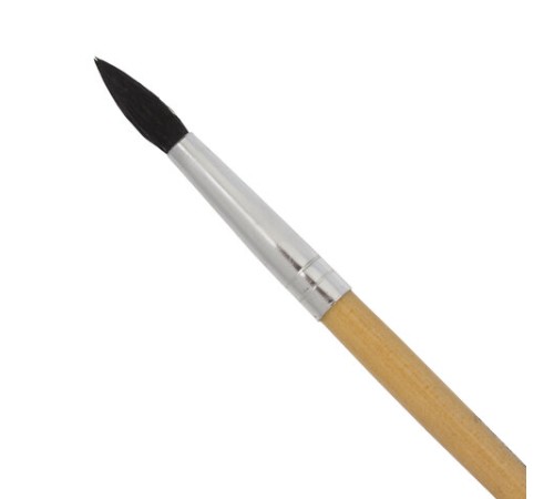 Кисть BRAUBERG, белка, круглая, № 5, 200182