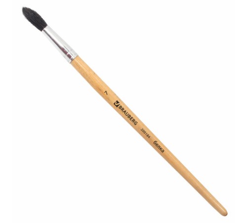 Кисть BRAUBERG, белка, круглая, № 7, 200184