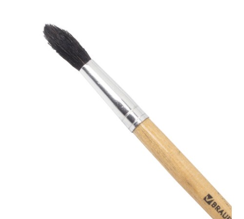 Кисть BRAUBERG, белка, круглая, № 7, 200184