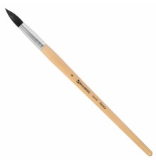 Кисть BRAUBERG, белка, круглая, № 8, 200185