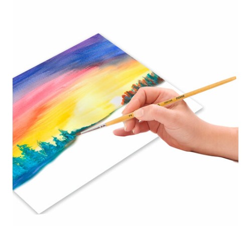 Кисть BRAUBERG, пони, круглая, № 2, 200188