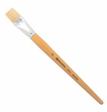 Кисть BRAUBERG, щетина, плоская, № 22, 200207