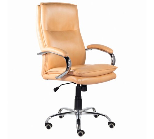 Кресло офисное BRABIX PREMIUM "Cuba EX-542", экокожа, бежевое, 532551 Кресло офисное BRABIX PREMIUM "Cuba EX-542", экокожа, бежевое, 532551