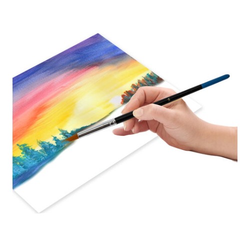 Кисти ПИФАГОР, набор 10 шт. (ПОНИ: плоская № 4, круглые № 1, 2, 3, 5; СИНТЕТИКА: круглые № 1, 3, 5; ЩЕТИНА: плоские № 4, 8), блистер, 200505